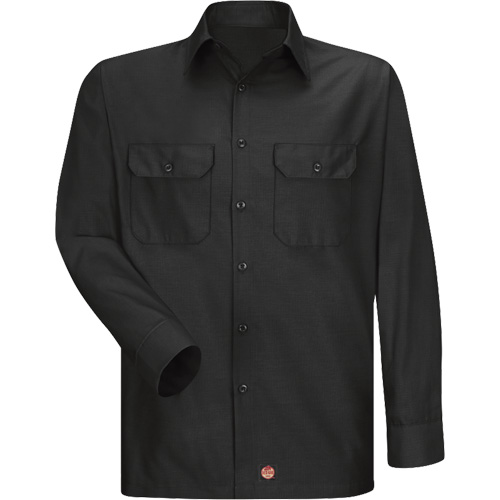 Chemise &agrave; manches longues en tissu ind&eacute;chirable, Hommes, 3T-Grand, Noir Stor-it Systems
