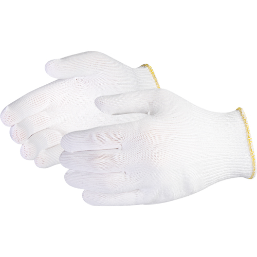 Sure Knit Filament Low-Lint String-Knit Glove, Nylon, Knit Wrist Cuff, Small Stor-it Systems