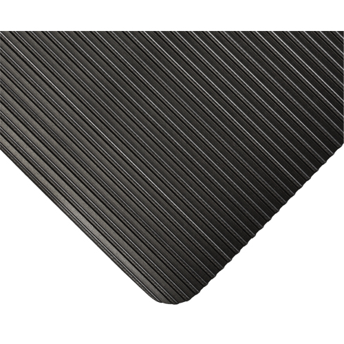 KleenSweep Mat No.391, Runner, 4' x 105' x 1/8", Black Stor-it Systems