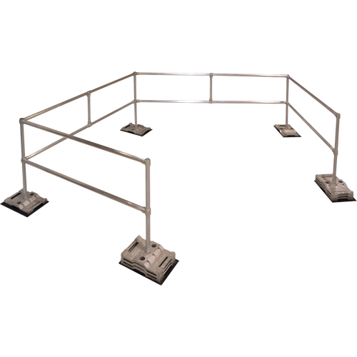 RoofGuard Classic System - Packaged Kits, Aluminum, 72" W x 216" L x 42" H Stor-it Systems