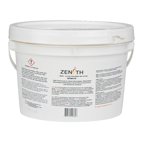 Neutralisant absorbant de produit basique, Sec, 3,5 kg, Caustique Stor-it Systems