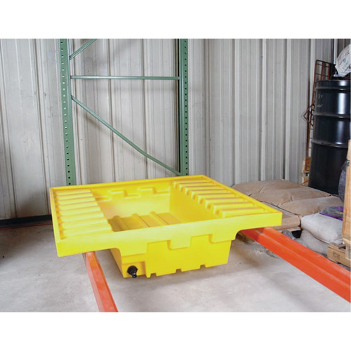 Ultra-Rack Sump&reg;, 51.5" L x 51.5" W x 12" H, 66 US gal. Capacity Stor-it Systems