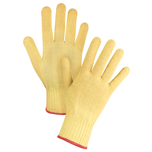 Gants tricot&eacute;s sans couture, Taille Petit/7, Calibre 7, Enveloppe en Kevlar, ASTM ANSI niveau A2/EN 388 niveau 3 Stor-it Systems