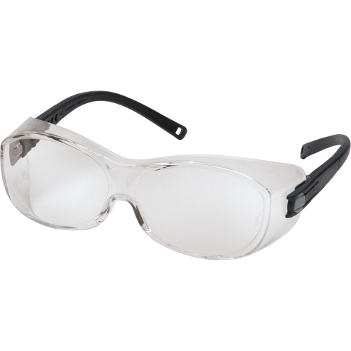 OTS&reg; Safety Glasses, Clear Lens, Anti-Fog/Anti-Scratch, ANSI Z87+/Meets/Exceeds CSA Z94.3 Stor-it Systems