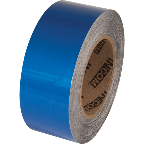 Ruban de marquage pour plancher Tuff Mark, 2" x 100', Polyester, Bleu Stor-it Systems