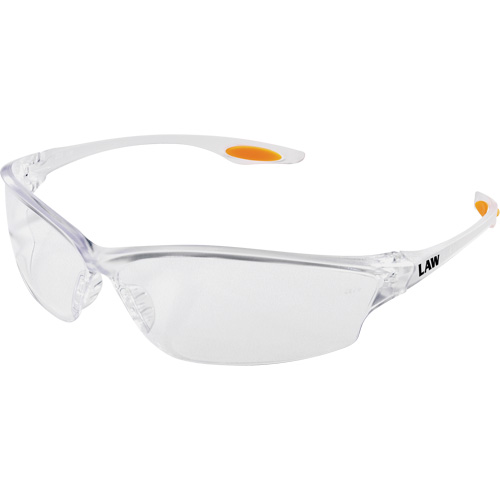 Lunettes de s&eacute;curit&eacute; Law 2, Lentille Transparent, ANSI Z87+ Stor-it Systems