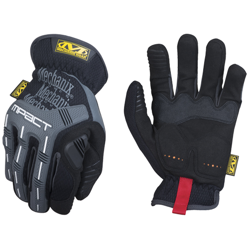 Gants M-Pact, Petit, Paume en Cuir fleur, Poignet &agrave; enfiler Stor-it Systems