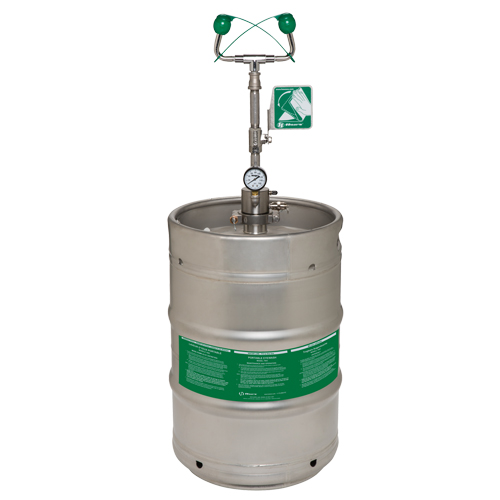 Portable Emergency Eyewash, Pressurized, 15 gal. Capacity, Meets ANSI Z358.1 Stor-it Systems