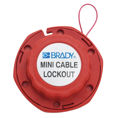Mini Cable Lockout, 8' Length Stor-it Systems