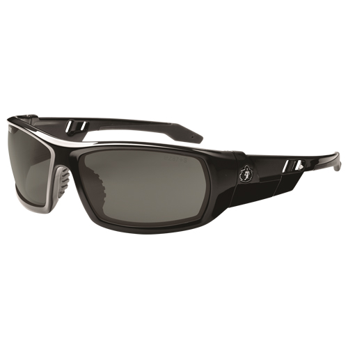 Lunettes de s&eacute;curit&eacute; Skullerz Odin, Lentille Grise/fum&eacute;e, Anti-&eacute;gratignures, ANSI Z87+/R&eacute;pond ou surpasse la norme CSA Z94.3 Stor-it Systems