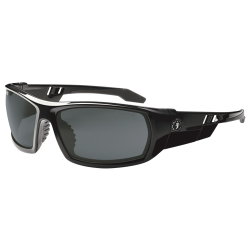 Lunettes de s&eacute;curit&eacute; Skullerz Odin, Lentille Fum&eacute;e, Anti-&eacute;gratignures/Polaris&eacute;, ANSI Z87+/R&eacute;pond ou surpasse la norme CSA Z94.3 Stor-it Systems
