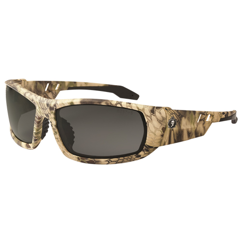 Lunettes de s&eacute;curit&eacute; Skullerz Odin, Lentille Grise/fum&eacute;e, Anti-&eacute;gratignures, ANSI Z87+/R&eacute;pond ou surpasse la norme CSA Z94.3 Stor-it Systems