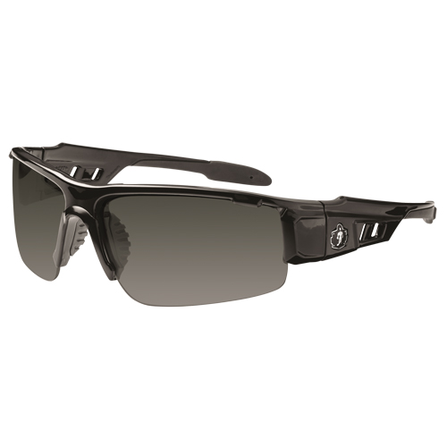 Lunettes de s&eacute;curit&eacute; Skullerz Dagr, Lentille Grise/fum&eacute;e, Anti-&eacute;gratignures, ANSI Z87+/R&eacute;pond ou surpasse la norme CSA Z94.3 Stor-it Systems