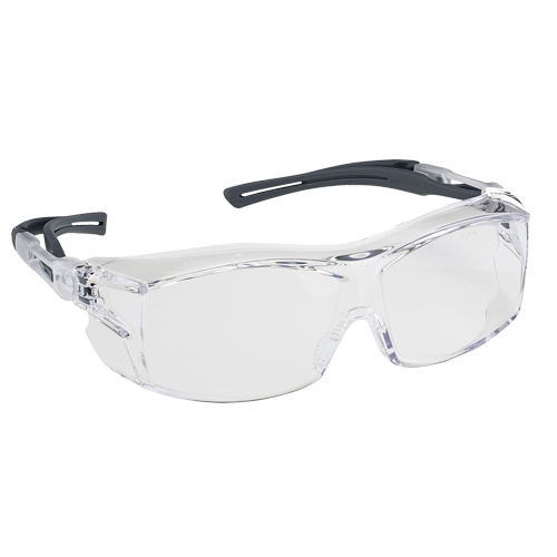 Lunettes de s&eacute;curit&eacute; s&eacute;rie Extra OTG Dynamic, Lentille Transparent, Antibu&eacute;e/Anti-&eacute;gratignures, ANSI Z87+/R&eacute;pond ou surpasse la norme CSA Z94.3 Stor-it Systems