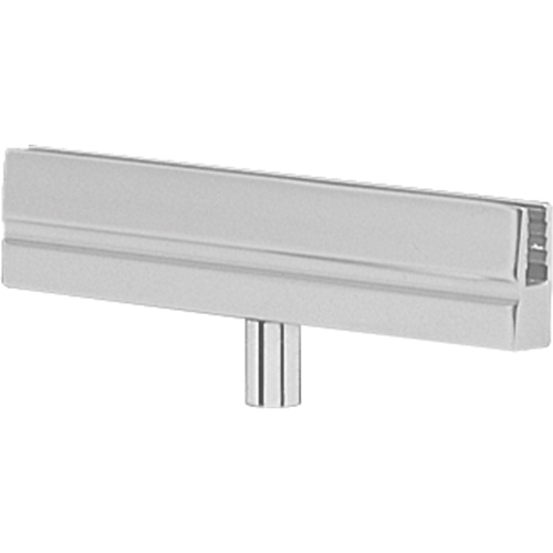 Support d'enseigne pour poteau portable, Chrome poli Stor-it Systems