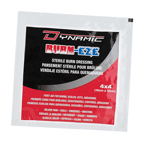 Dynamic Burn-Eze-Burn Dressing, 4" x 4", Class 2 Stor-it Systems