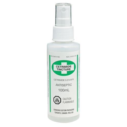 Cetrimide Topical Treatment, Liquid, Antiseptic Stor-it Systems