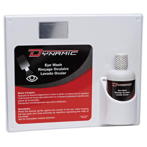 Dynamic Eyewash Station with Isotonic Solution, Single Stor-it Systems