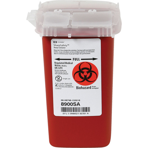 Contenant phl&eacute;botomie Sharps Dynamic, Capacit&eacute; de 1 L Stor-it Systems