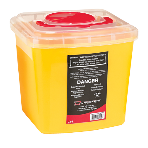 Contenant Sharps Dynamic, Capacit&eacute; de 7 L Stor-it Systems