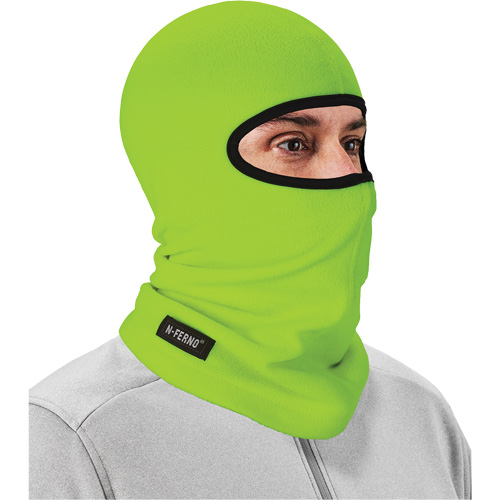 Passe-montagne N-Ferno 6821, Molleton, Vert lime haute visibilit&eacute; Stor-it Systems