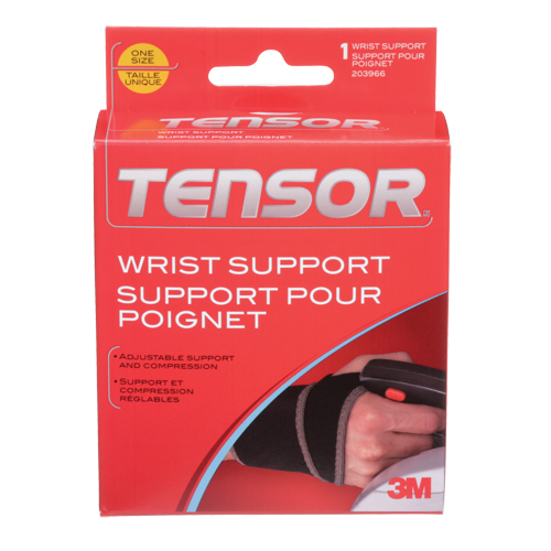 Tensor Wrist Support, Neoprene, One Size Stor-it Systems