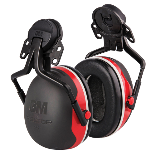 Serres-t&ecirc;te isol&eacute;s &eacute;lectroniquement Peltor, Fixation pour casque, 25 NRR dB Stor-it Systems