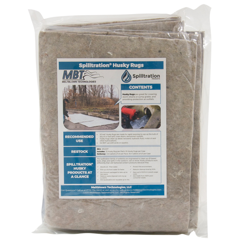 Spilltration Husky Rugs, 32" W x 4' L, Heavyweight Stor-it Systems