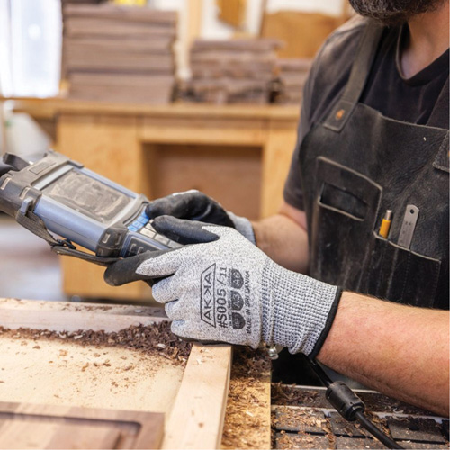 Cut Resistant Glove, Size Small/7, 10 Gauge, Foam Nitrile Coated, Dyneema&reg; Shell, ASTM ANSI Level A3/EN 388 Level C Stor-it Systems