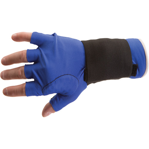 Gant anti-impact avec support du poignet, Taille Petit, Paume Cuir refendu Stor-it Systems