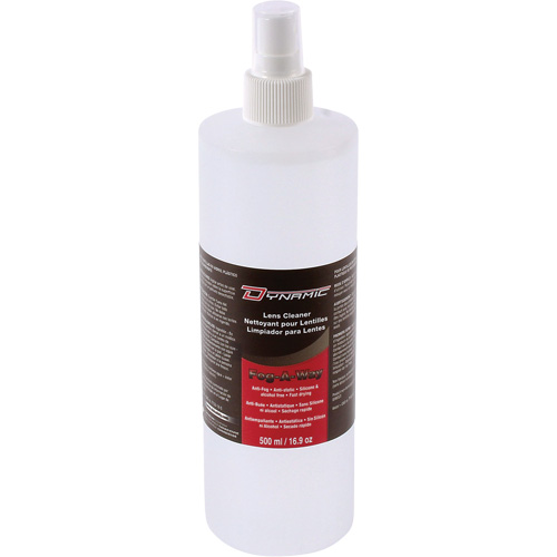 Dynamic Lens Cleaning and Anti Fog Solution, 500 ml Stor-it Systems