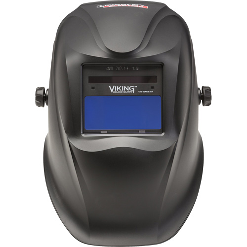 1740 Welding Helmet, 3.78" L x 1.67" W View Area, 9 - 13 Shade Range, Black Stor-it Systems