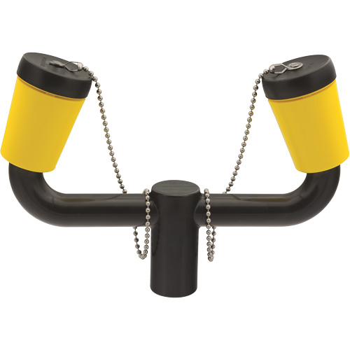 Ensemble de pommeaux doubles pour douche oculaire Stor-it Systems