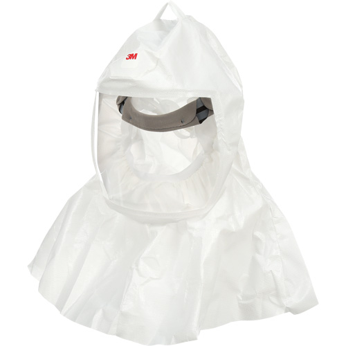 Cagoule Versaflo avec coiffe int&eacute;gr&eacute;e, Grand/Moyen, Coiffe souple, Bavette Simple Stor-it Systems