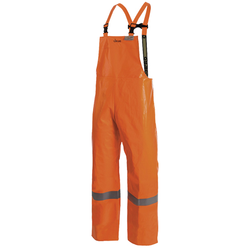 P162 041 Pantalon &agrave; bavette ignifuge Utili-Gard, Petit, Orange haute visibilit&eacute; Stor-it Systems