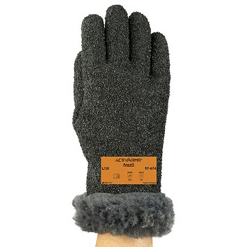 Gants ActivArmr 97-674 pour le froid extr&ecirc;me, 12/3T-Grand, R&ecirc;vetement PVC, Enveloppe en Coton Stor-it Systems