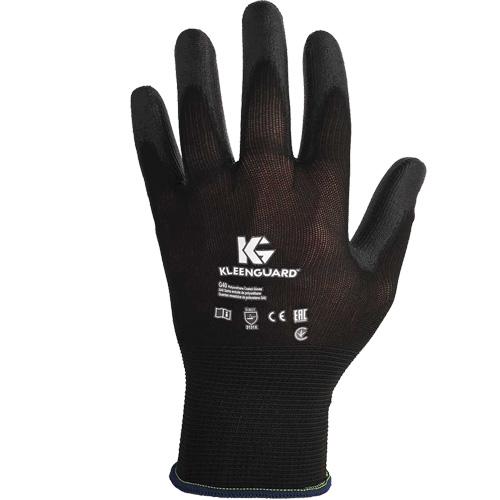 Gants enduits KleenGuard G40, 8/Moyen, R&ecirc;vetement Polyur&eacute;thane, Enveloppe en Nylon Stor-it Systems