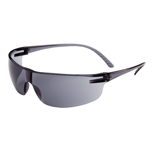 Lunettes de s&eacute;curit&eacute; Uvex s&eacute;rie SVP 200, Lentille Grise/fum&eacute;e, Anti-&eacute;gratignures, ANSI Z87+/R&eacute;pond ou surpasse la norme CSA Z94.3 Stor-it Systems