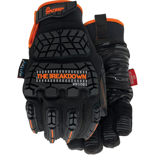 Gants 91051 The Breakdown, Taille Moyen, Rev&ecirc;tement PVC, Enveloppe en Cutshield, ANSI/ISEA 105 niveau 4 Stor-it Systems