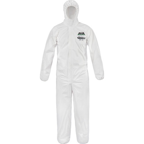 MicroMax&reg; Coveralls, 3X-Large, White, Microporous Stor-it Systems