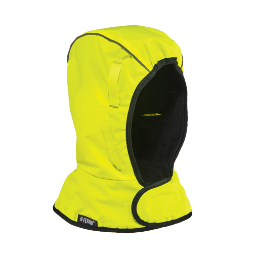 N-Ferno&reg; 6842 2 Layer Economy Winter Liner, Fleece Lining, One Size, High-Visibility Lime Green Stor-it Systems