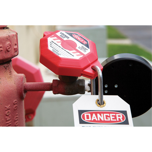 Stopout&reg; Valve Handle Lockout, Gate Type Stor-it Systems