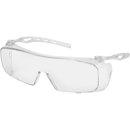 Cappture OTG Safety Glasses, Clear Lens, Anti-Fog, ANSI Z87+/Meets/Exceeds CSA Z94.3 Stor-it Systems