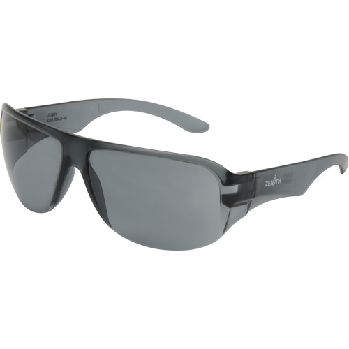 Lunettes de s&eacute;curit&eacute; s&eacute;rie Z2800, Lentille Grise/fum&eacute;e, Anti-&eacute;gratignures, ANSI Z87+/R&eacute;pond ou surpasse la norme CSA Z94.3 Stor-it Systems