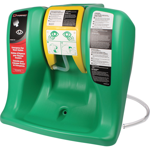 Dynamic Eyewash Station, Gravity-Fed, 16 gal. Capacity, Meets ANSI Z358.1 Stor-it Systems