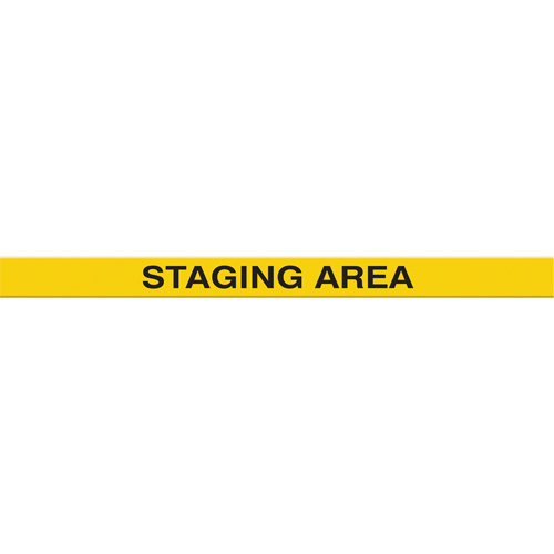 Tough-Mark Heavy-Duty Floor Marking, Rectangle, 48" L x 2" W, Yellow, Polyethylene Stor-it Systems