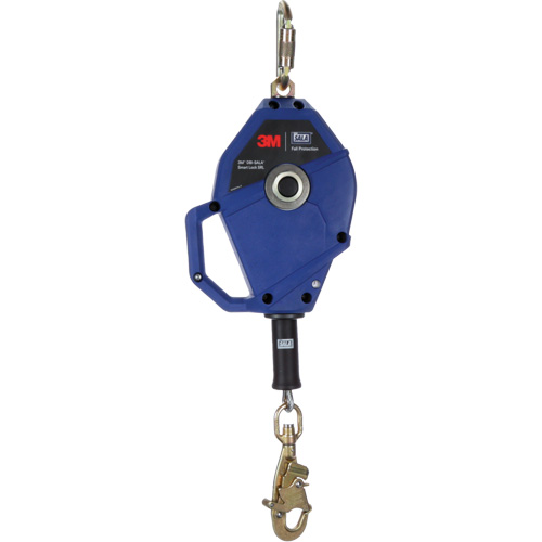 Cordage de s&eacute;curit&eacute; autor&eacute;tractable avec verrouillage intelligent, 30', Acier galvanis&eacute;, Pivotant Stor-it Systems