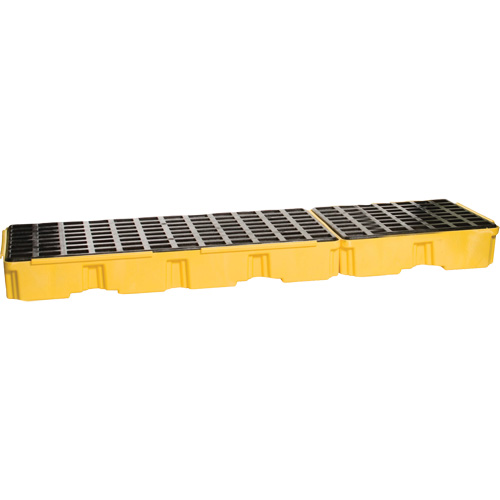 Modular Spill Platform, 45 US gal. Spill Capacity, 77.5" x 26.25" x 6.5" Stor-it Systems