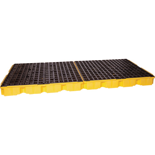 Modular Spill Platform, 121 US gal. Spill Capacity, 51.5" x 103" x 6.5" Stor-it Systems