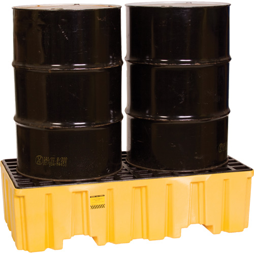 Spill Containment Pallet, 66 US gal. Spill Capacity, 26.25" x 51" x 13.75" Stor-it Systems